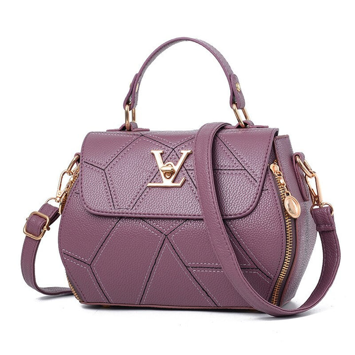 Flap V Brand Womens Bag Luxury Leathe Handbags Shell thread Ladies Clutch Designer Bag Sac A Main Femme Bolsas Women'sTote Purse