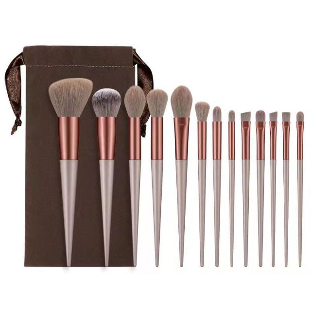 13Pcs Makeup Brushes Set Foundation Blush Powder Eyeshadow Beauty Tool
