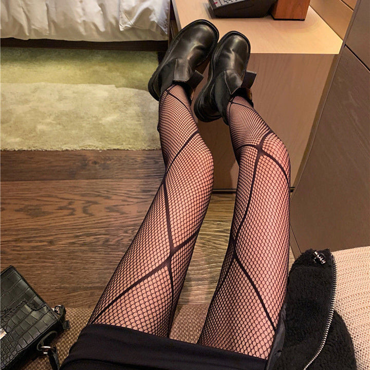 Tights in Fishnet Design