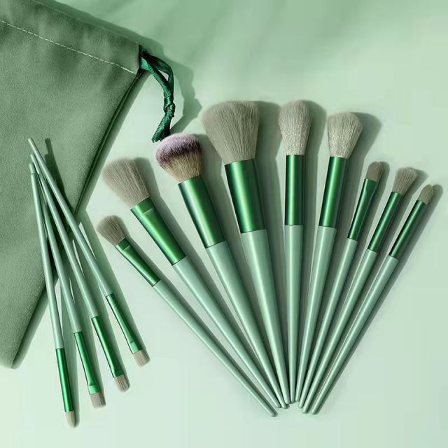 13Pcs Makeup Brushes Set Foundation Blush Powder Eyeshadow Beauty Tool